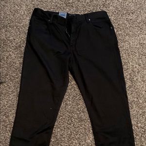 ALBERTO Premium Business Black Pants
